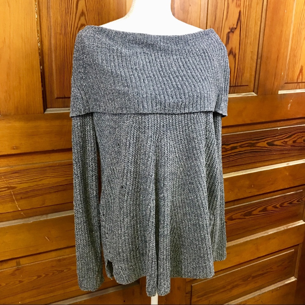Anthropologie Moth Designs Portrait Collar Sweater